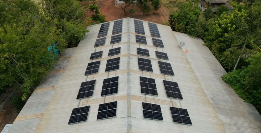 โซล่าเซลล์บนหลังคา 50 kW